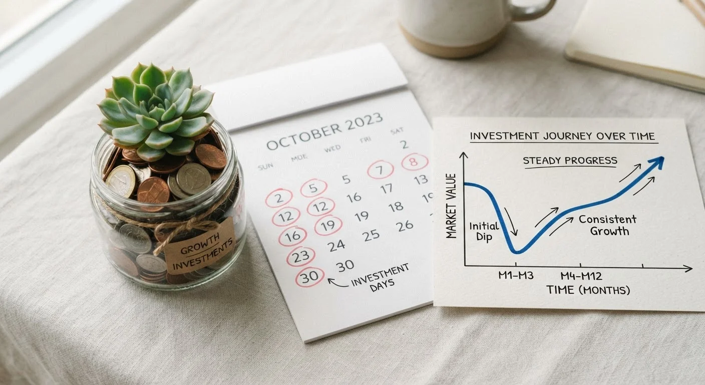 Dollar-Cost Averaging: The Investing Habit That Removes the Guesswork