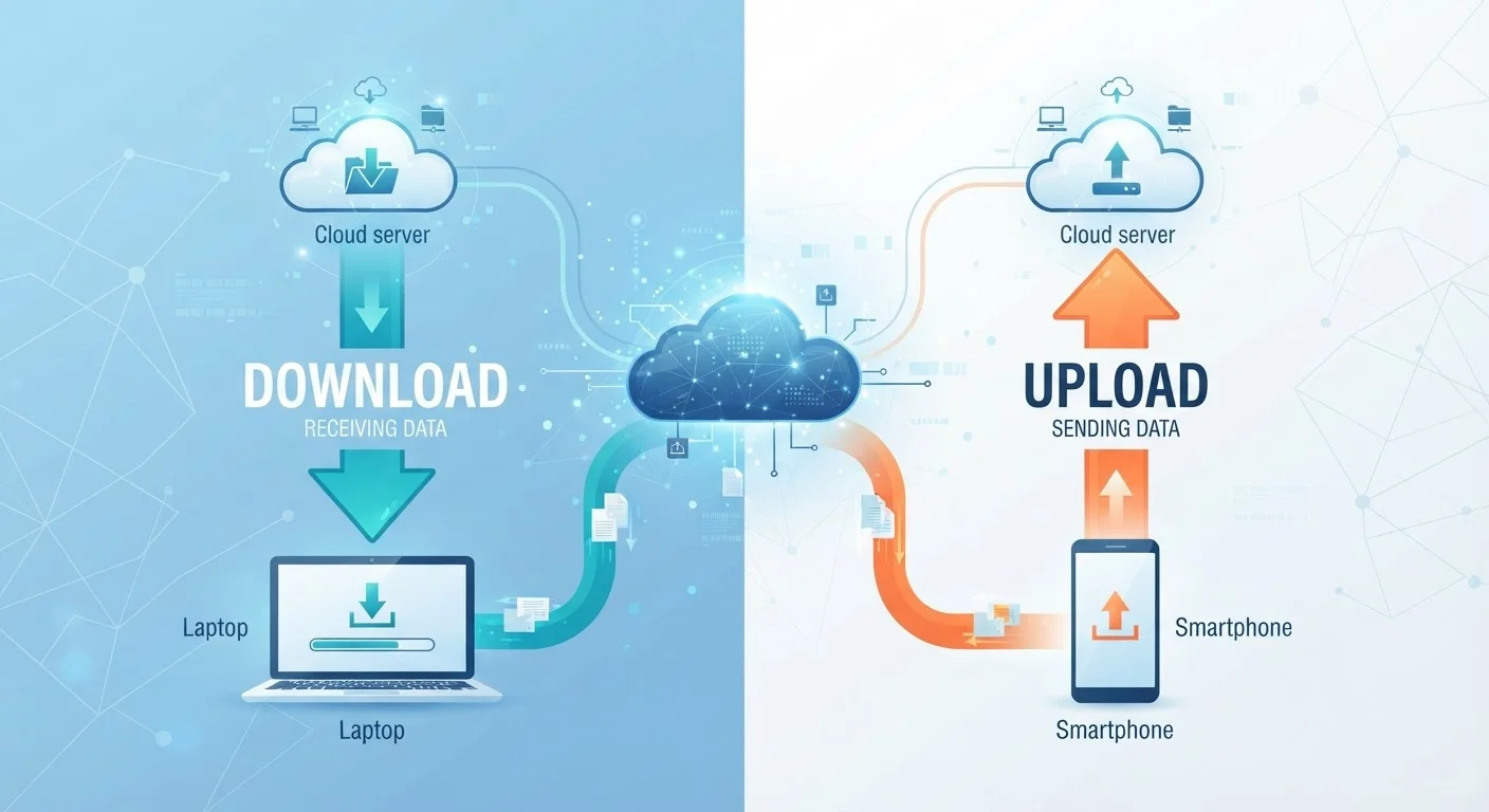 Download Speed vs. Upload Speed: Why the Difference Actually Matters