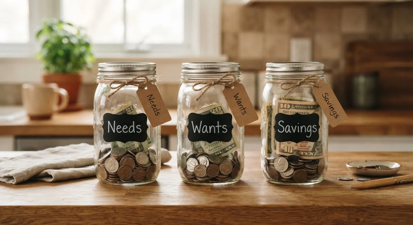 Needs, Wants, and Savings: Deciding What Goes in Each Bucket
