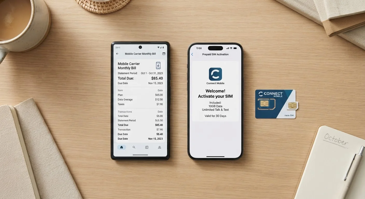 Prepaid vs. Postpaid Phone Plans: What Changes Beyond the Payment Timing