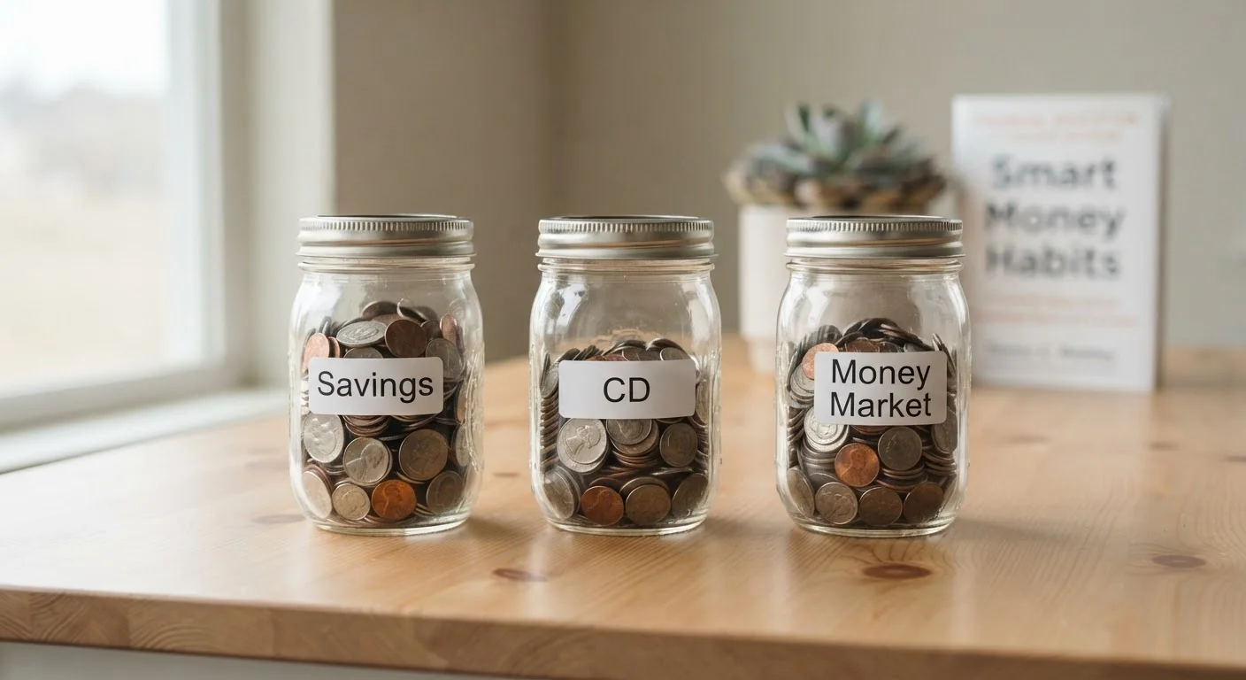 Savings Accounts, CDs, and Money Market Accounts: What Sets Them Apart