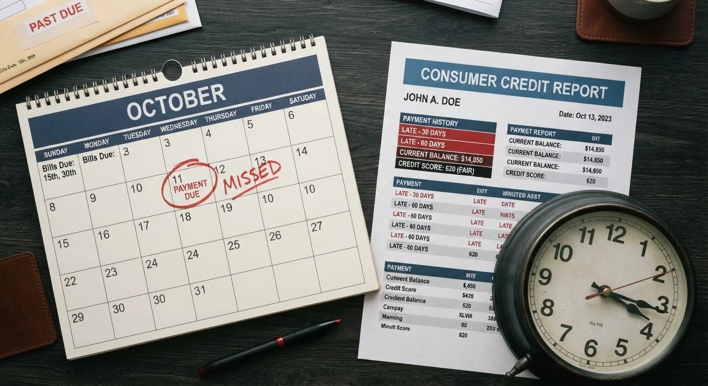 The Timeline of a Late Payment: What Happens After You Miss a Due Date