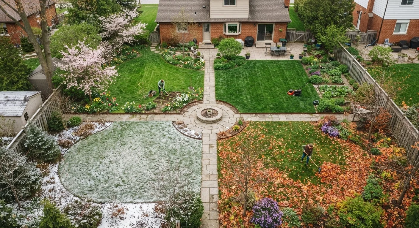 Your Lawn Through the Seasons: A Month-by-Month Care Reference